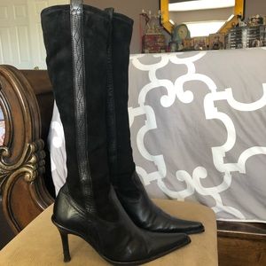 Nine West Pool On Leather Boots